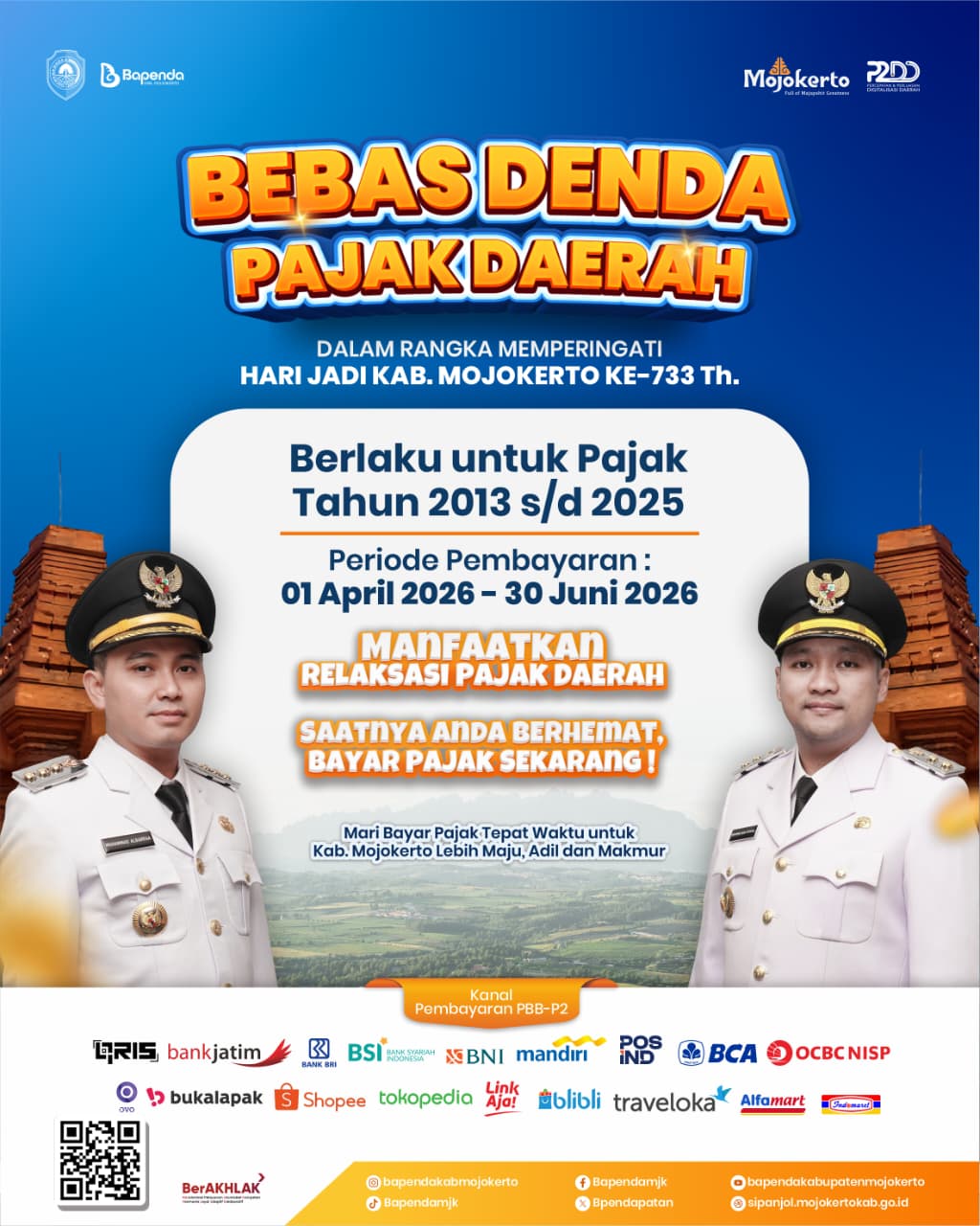BEBAS DENDA PAJAK DAERAH!