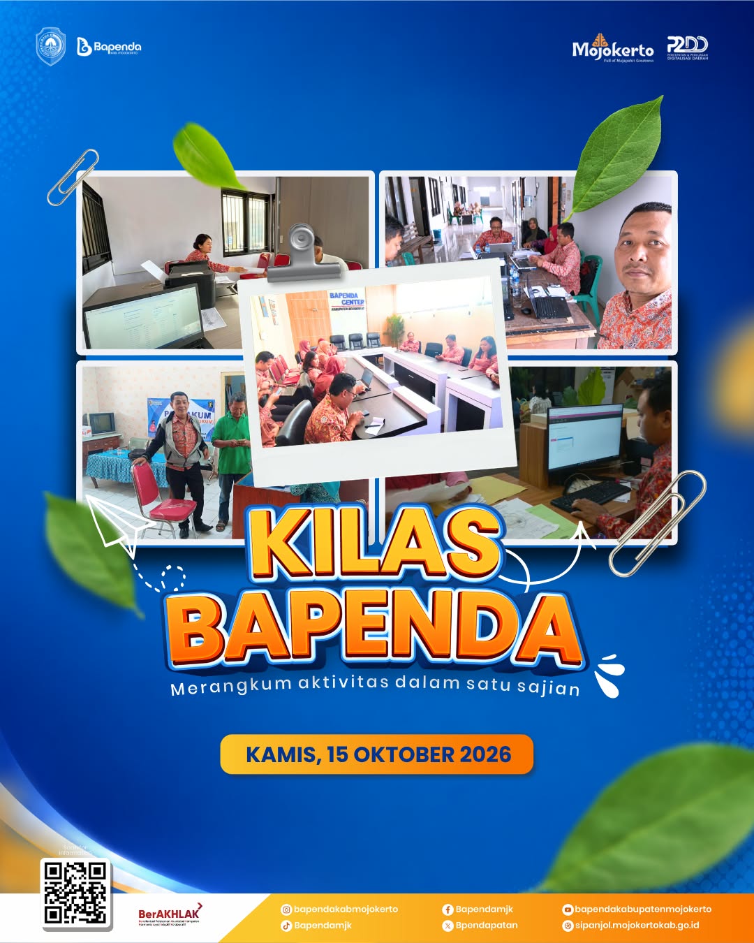 KILAS BAPENDA | KAMIS, 15 OKTOBER 2026