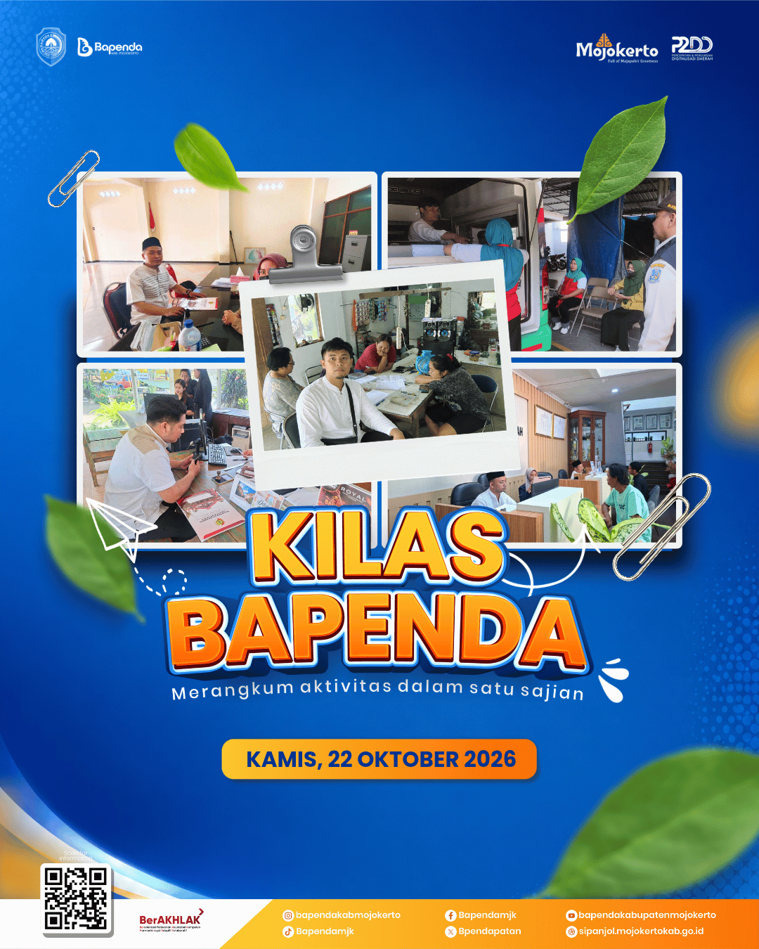KILAS BAPENDA KAMIS, 22 OKTOBER 2026