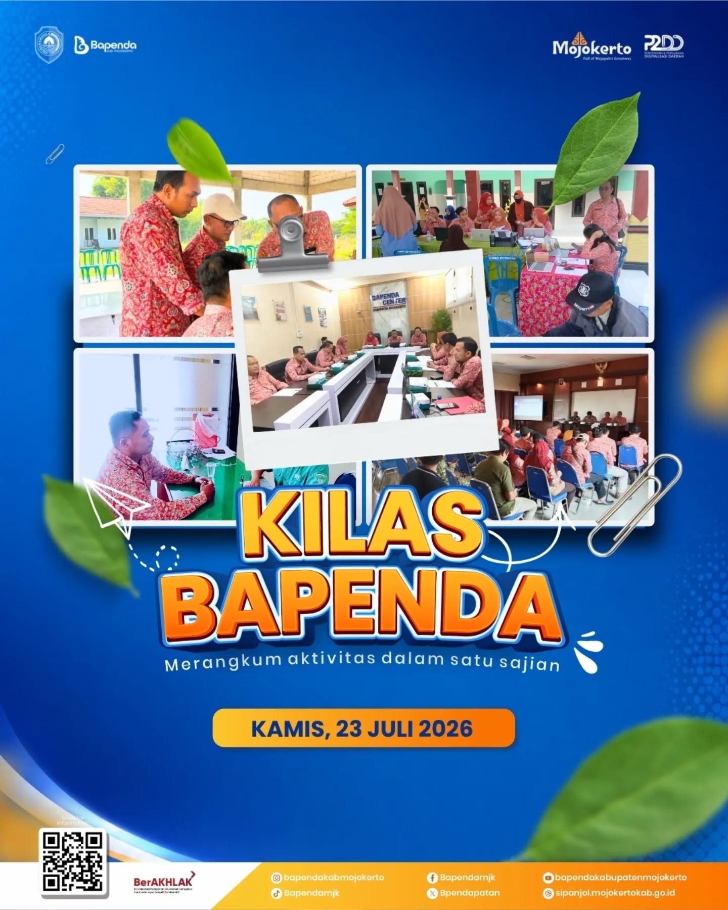 KILAS BAPENDA KAMIS, 23 JULI 2026