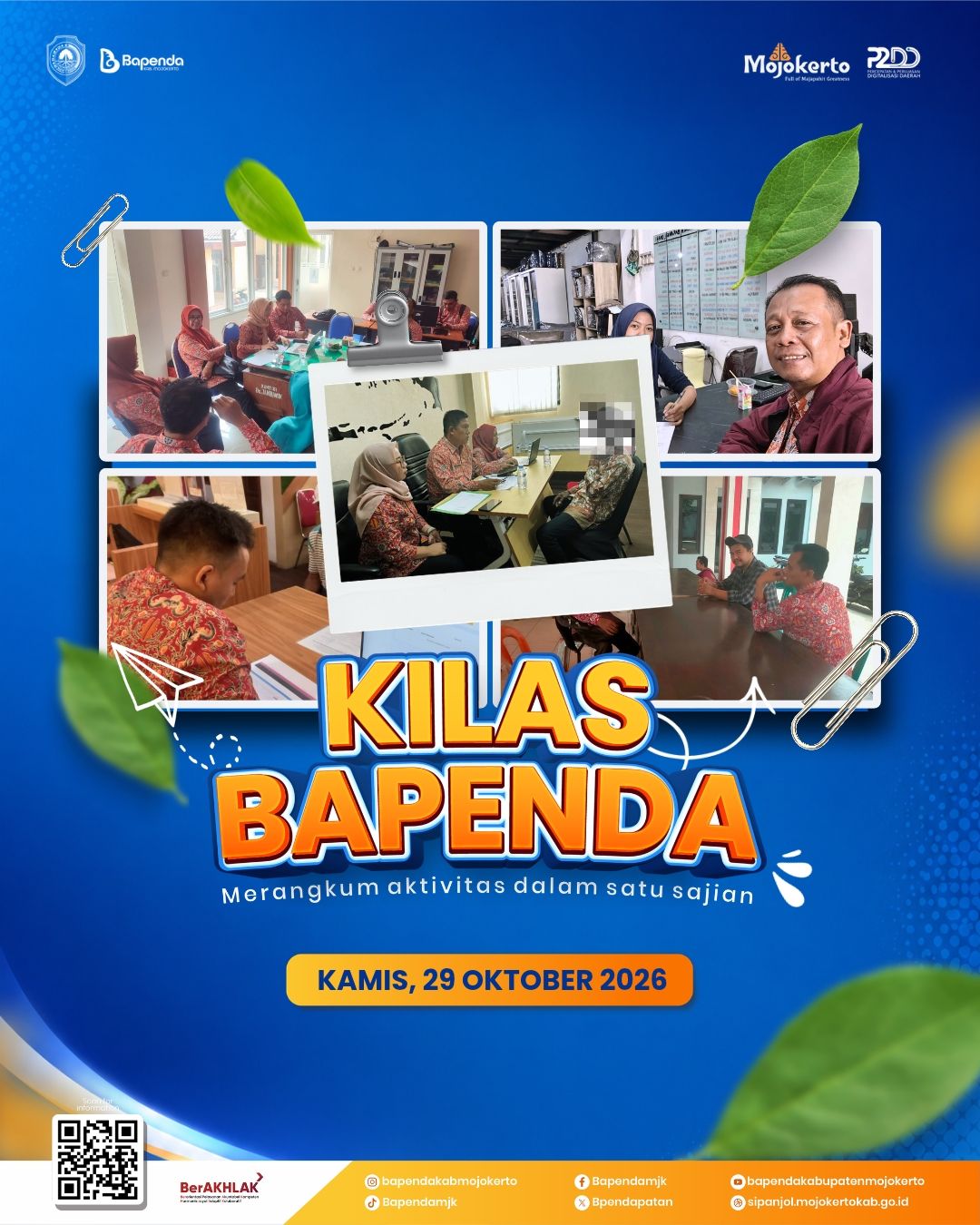 KILAS BAPENDA KAMIS, 29 OKTOBER 2026