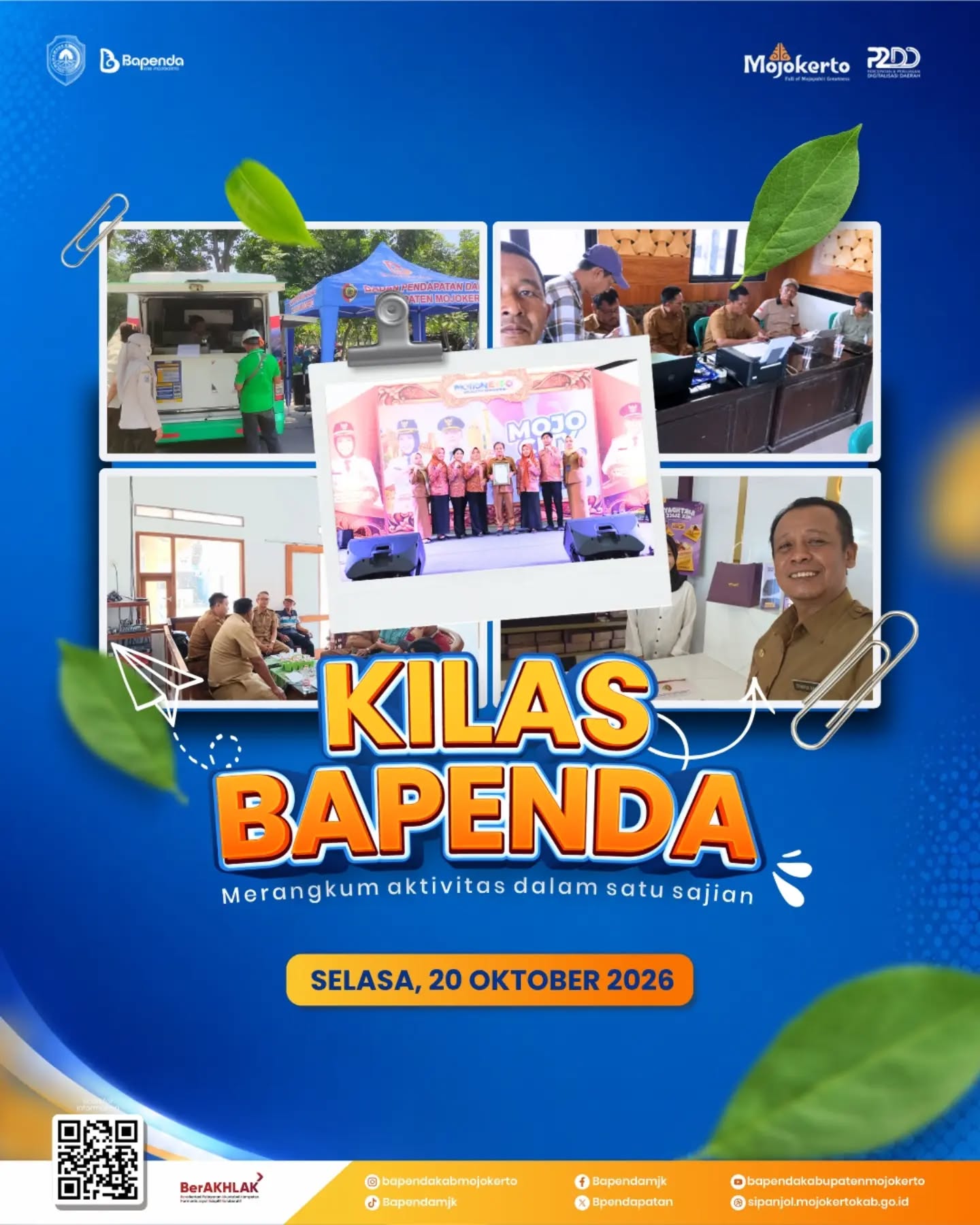 KILAS BAPENDA SELASA, 20 OKTOBER 2026