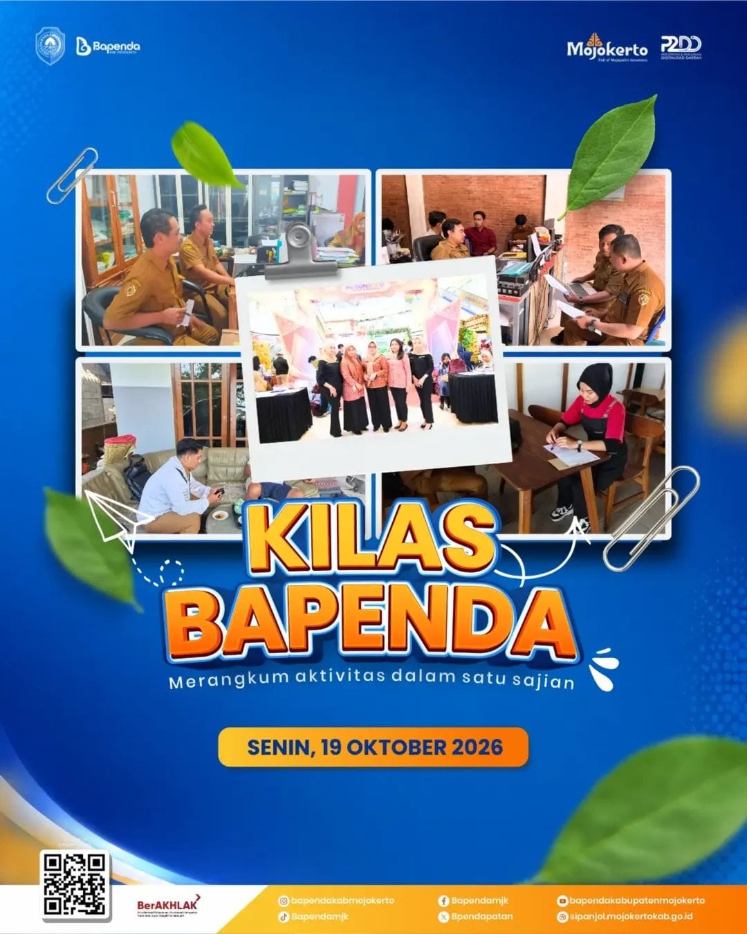 KILAS BAPENDA | SENIN, 19 OKTOBER 2026