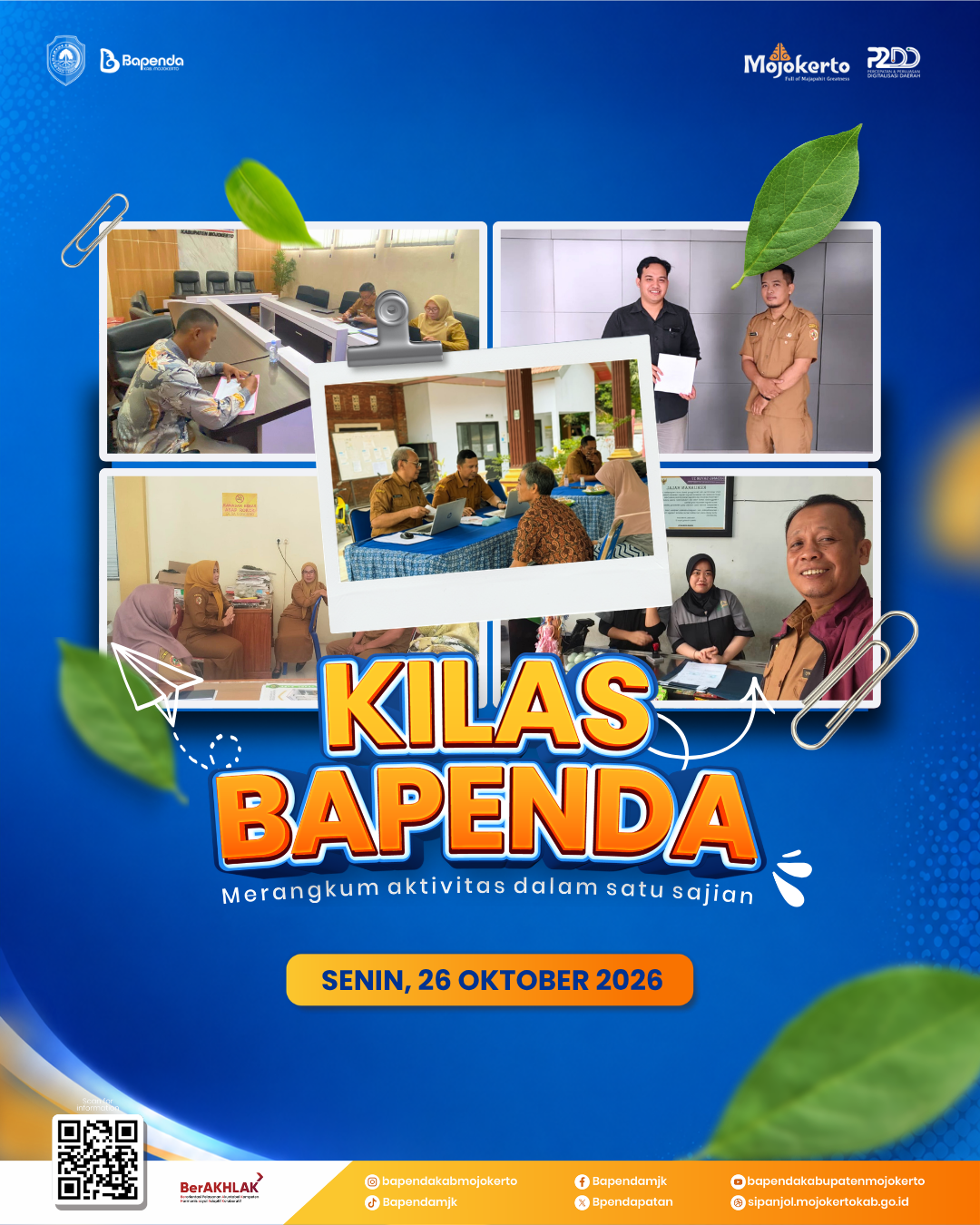KILAS BAPENDA | SENIN, 26 OKTOBER 2026