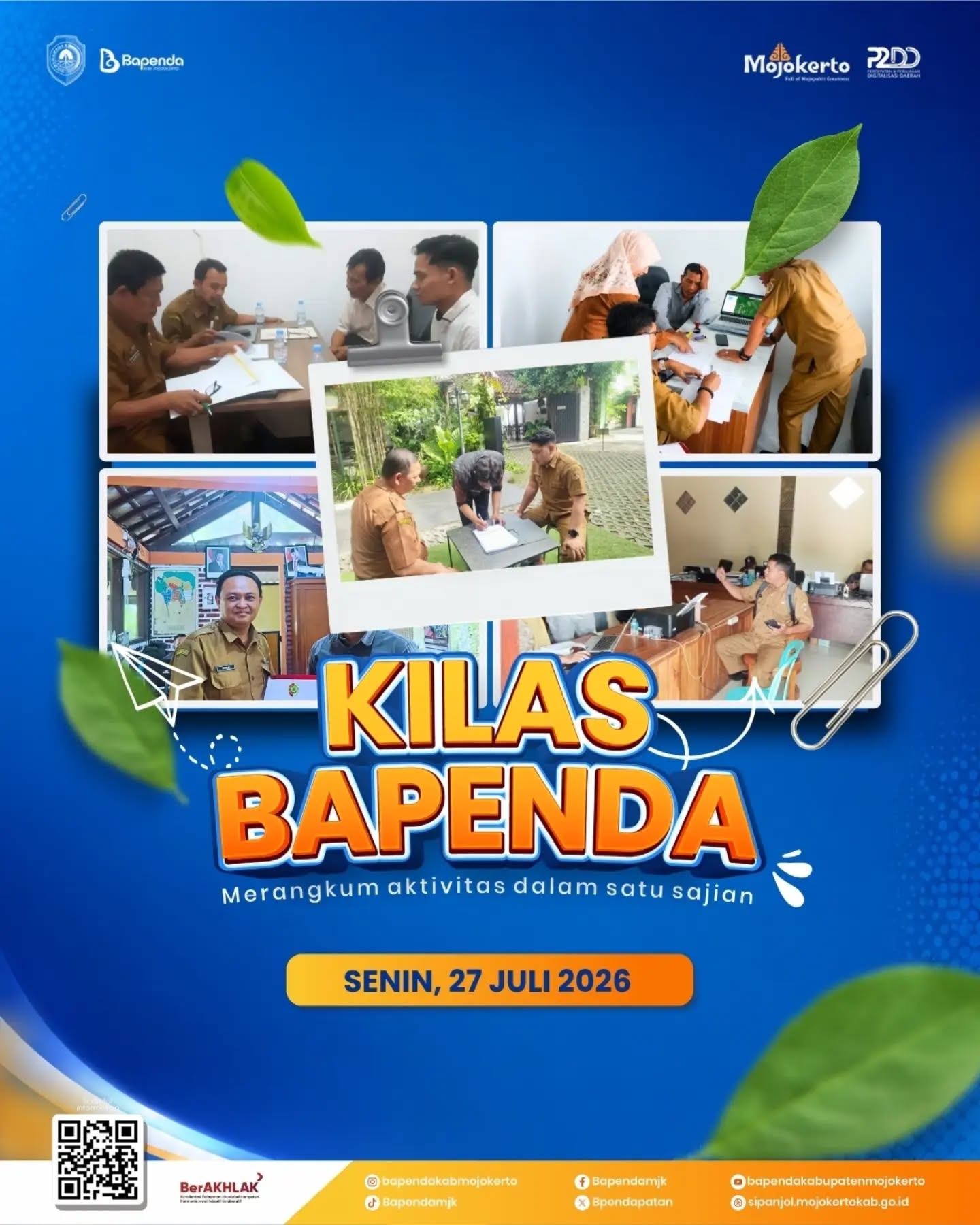 KILAS BAPENDA, SENIN 27 JULI 2026